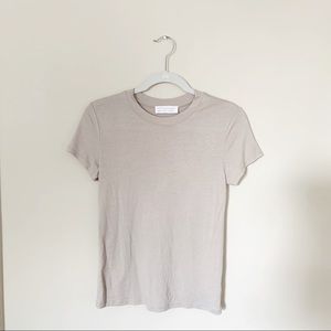 Simple tan t-shirt